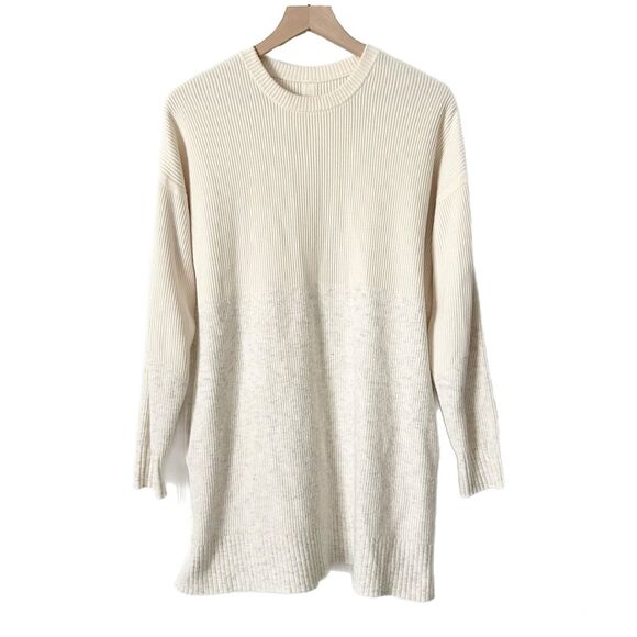 lululemon athletica Sweaters - Lululemon Restful Intention Sweater Heathered Light Ivory Size Large